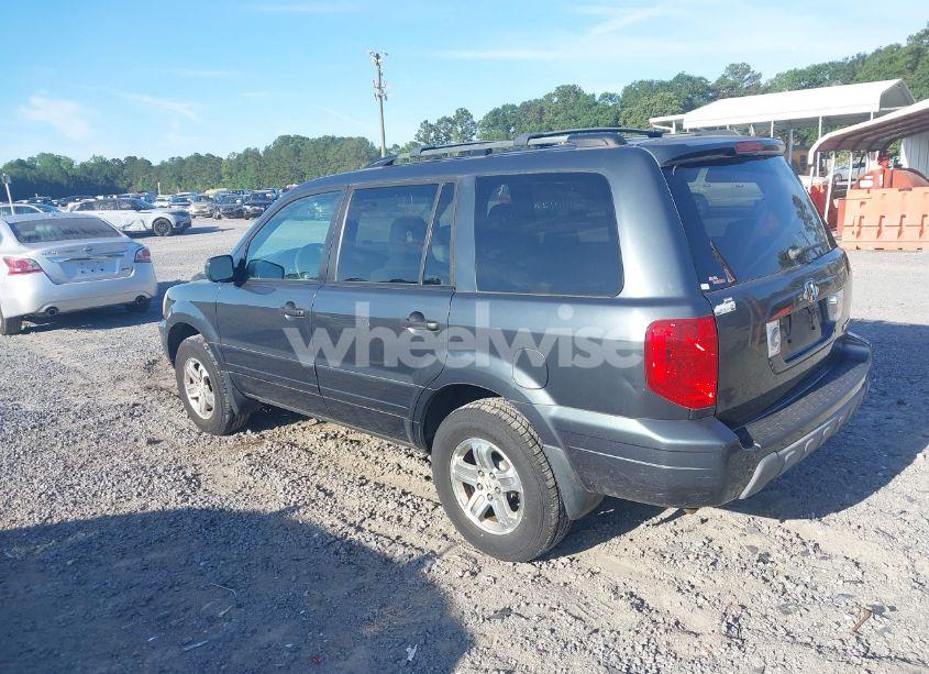 Photo 3 of 2005 Honda Pilot EX (VIN 5FNYF18435B065447)