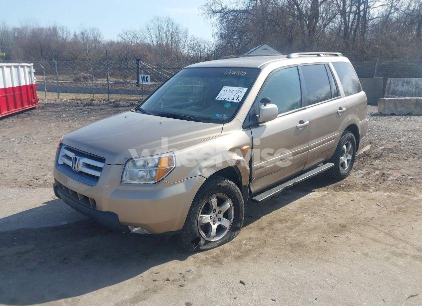 Photo 6 of 2007 Honda Pilot EX (VIN 5FNYF18437B012105)