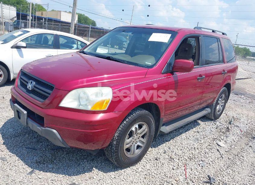 Photo 2 of 2005 Honda Pilot EX (VIN 5FNYF18455B010594)