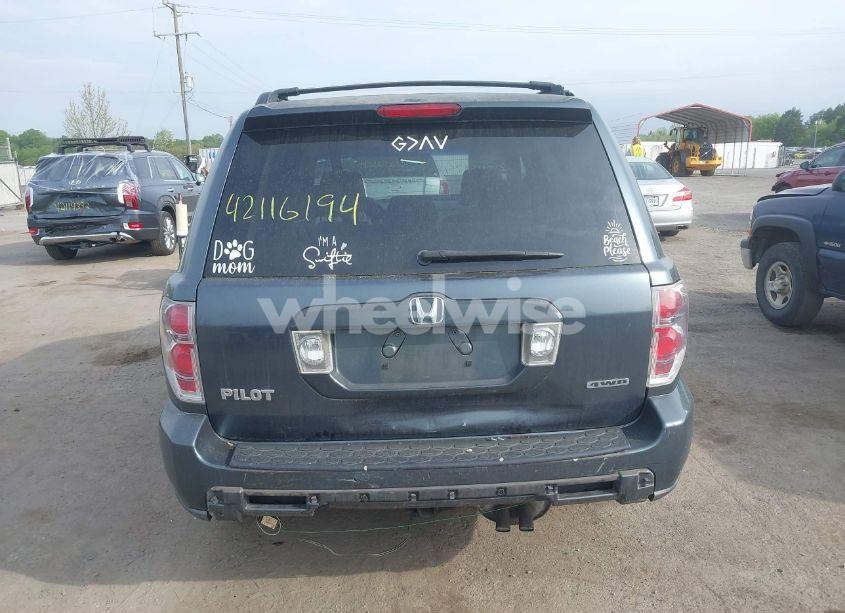Photo 15 of 2006 Honda Pilot EX (VIN 5FNYF18456B023671)