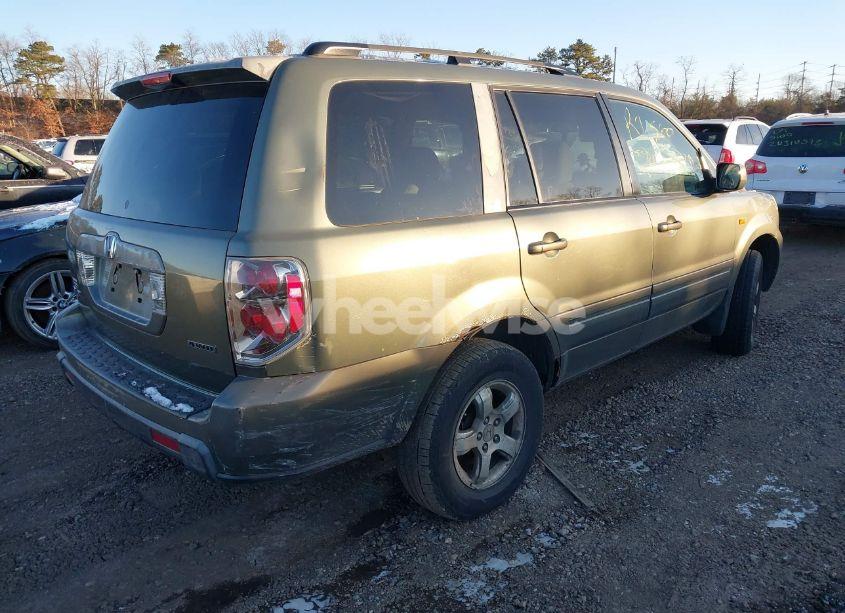 Photo 4 of 2008 Honda Pilot EX (VIN 5FNYF18458B028050)