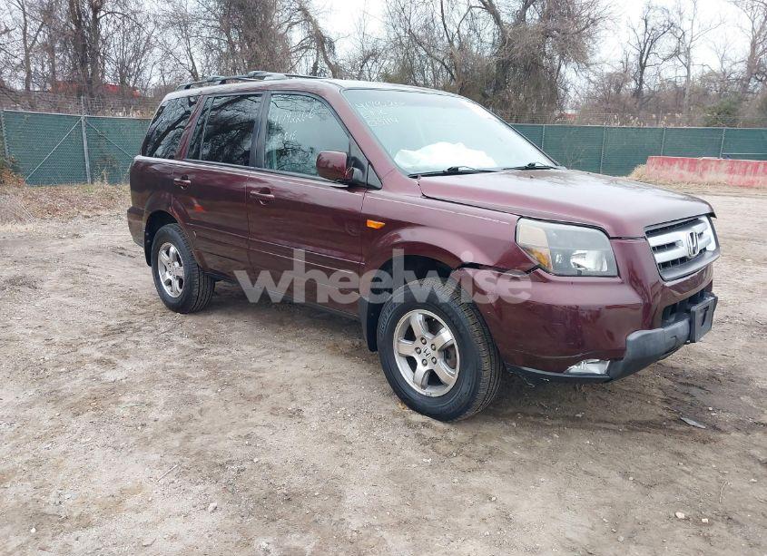 2008 Honda Pilot EX (VIN 5FNYF18458B056043) main photo