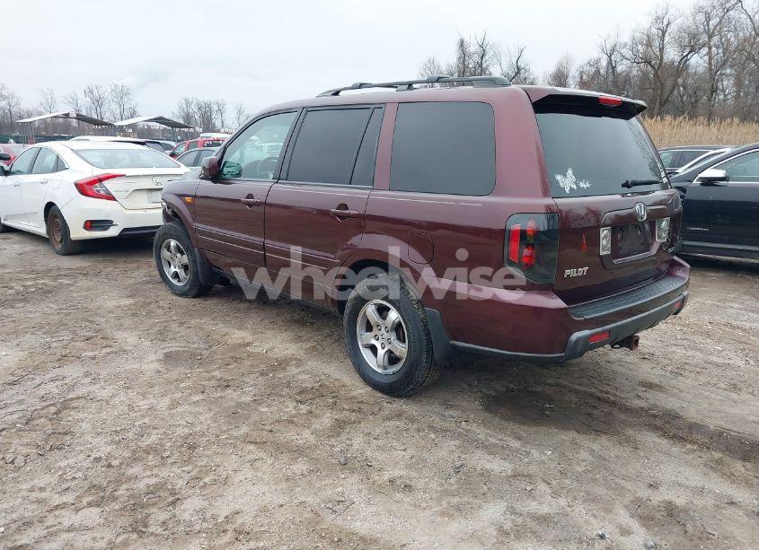 Photo 3 of 2008 Honda Pilot EX (VIN 5FNYF18458B056043)