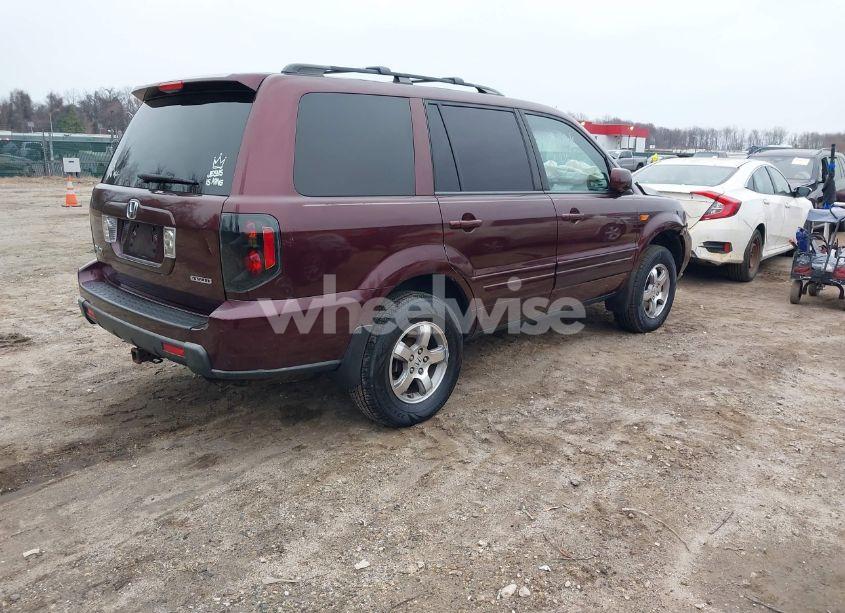 Photo 4 of 2008 Honda Pilot EX (VIN 5FNYF18458B056043)