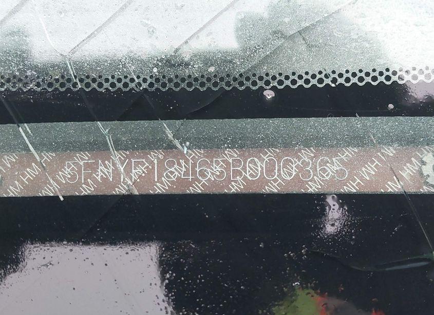 Photo 9 of 2005 Honda Pilot EX (VIN 5FNYF18465B000365)