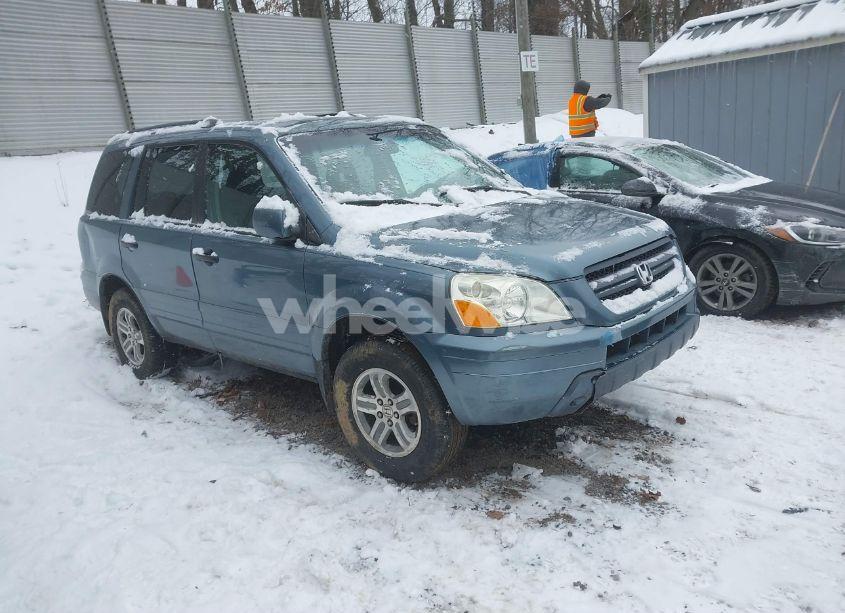 2005 Honda Pilot EX (VIN 5FNYF18465B045614) main photo