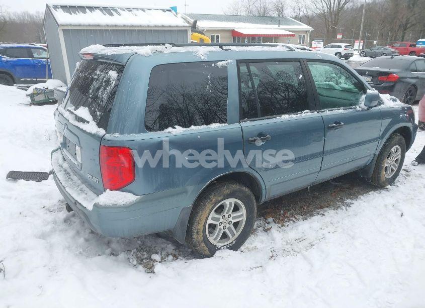 Photo 4 of 2005 Honda Pilot EX (VIN 5FNYF18465B045614)