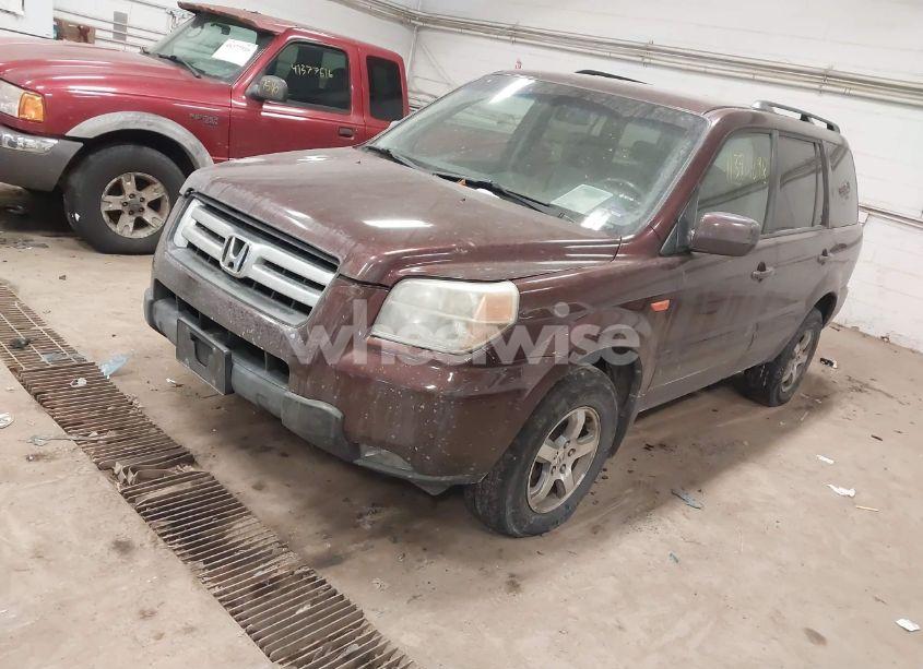 Photo 2 of 2008 Honda Pilot EX (VIN 5FNYF18468B056018)