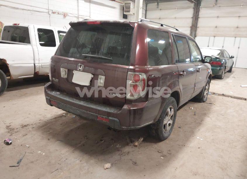 Photo 4 of 2008 Honda Pilot EX (VIN 5FNYF18468B056018)