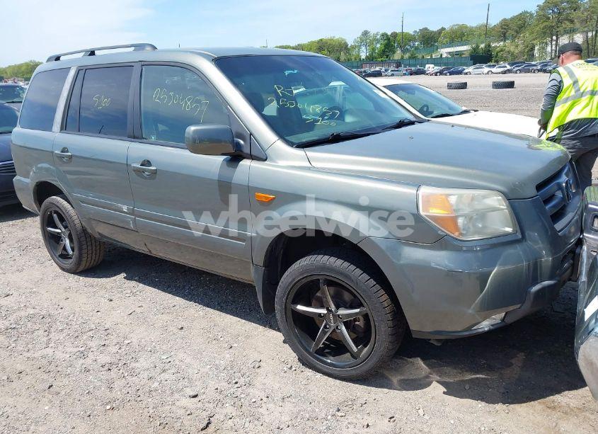 2007 Honda Pilot EX (VIN 5FNYF18477B019459) main photo