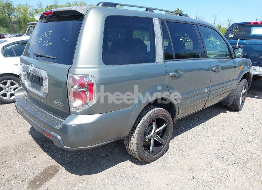 Photo 4 of 2007 Honda Pilot EX (VIN 5FNYF18477B019459)
