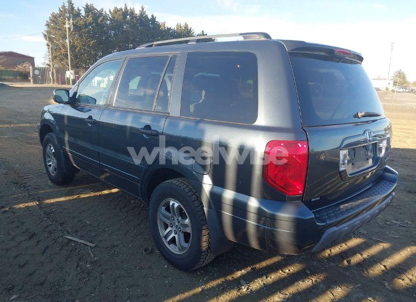 Photo 3 of 2005 Honda Pilot EX (VIN 5FNYF18485B010461)