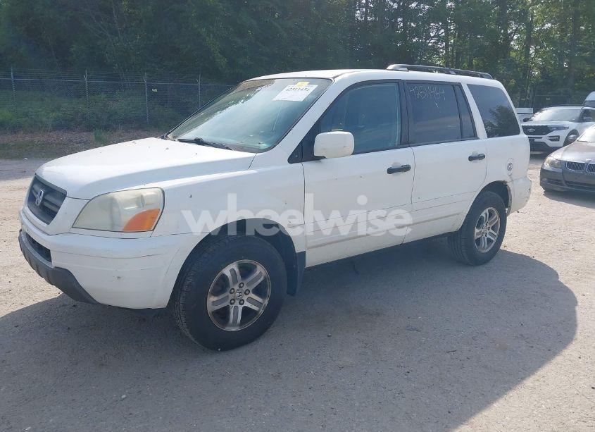 Photo 2 of 2005 Honda Pilot EX (VIN 5FNYF18485B050765)