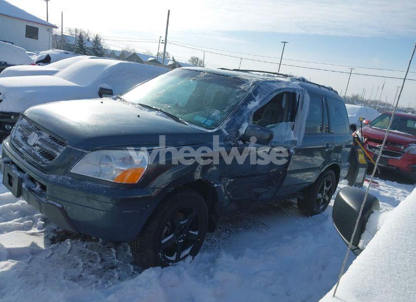 Photo 14 of 2004 Honda Pilot EX (VIN 5FNYF18494B009639)