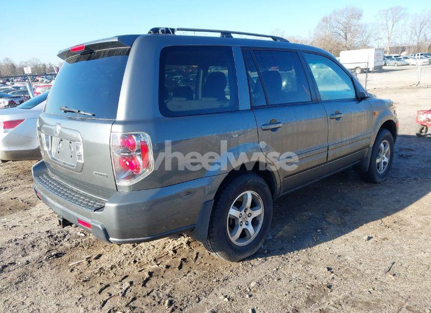 Photo 4 of 2008 Honda Pilot EX (VIN 5FNYF18498B007265)