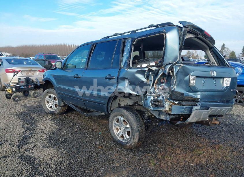 Photo 3 of 2005 Honda Pilot EX (VIN 5FNYF184X5B025978)