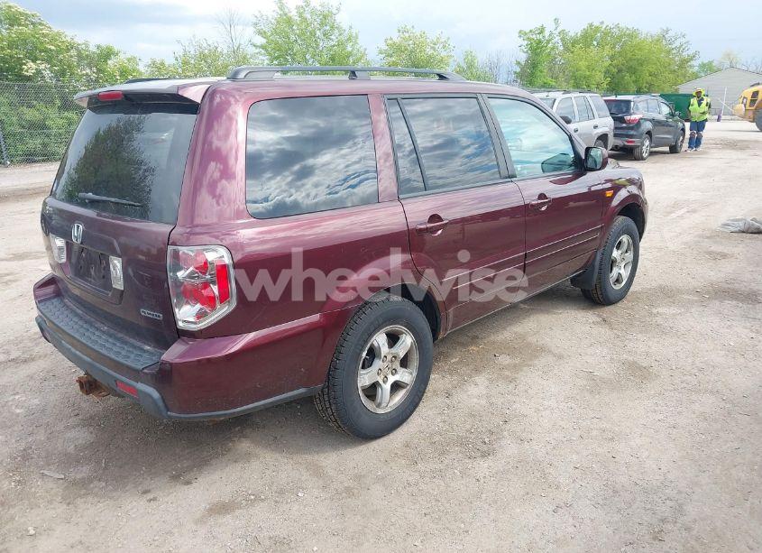 Photo 4 of 2007 Honda Pilot EX (VIN 5FNYF184X7B024025)