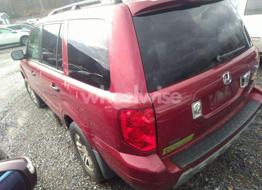 Photo 3 of 2004 Honda Pilot EX-L (VIN 5FNYF18504B009571)