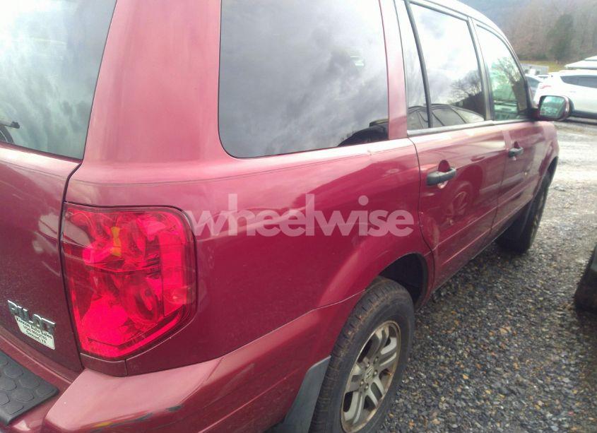 Photo 4 of 2004 Honda Pilot EX-L (VIN 5FNYF18504B009571)