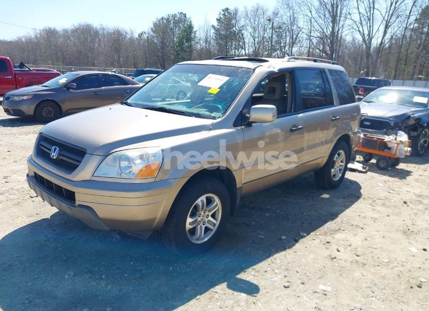 Photo 2 of 2005 Honda Pilot EX-L (VIN 5FNYF18505B011256)