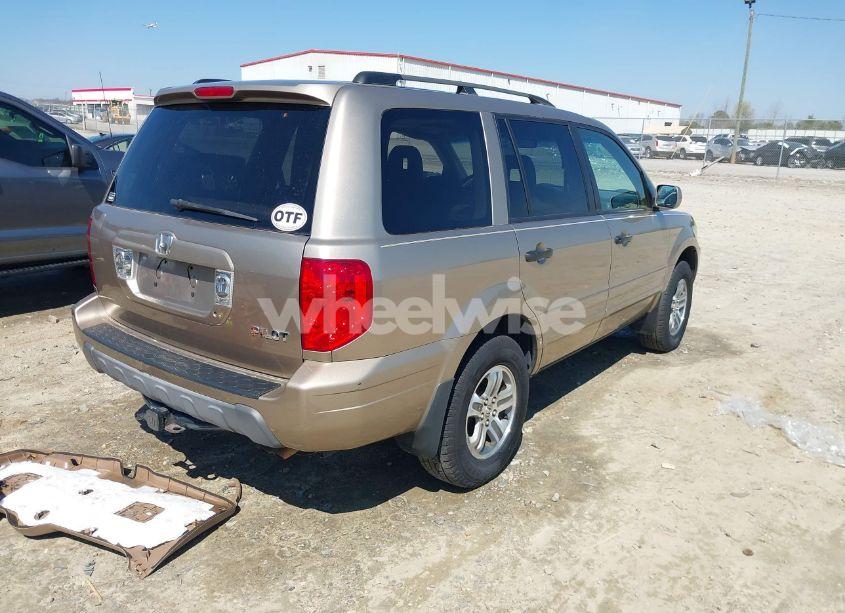 Photo 4 of 2005 Honda Pilot EX-L (VIN 5FNYF18505B011256)