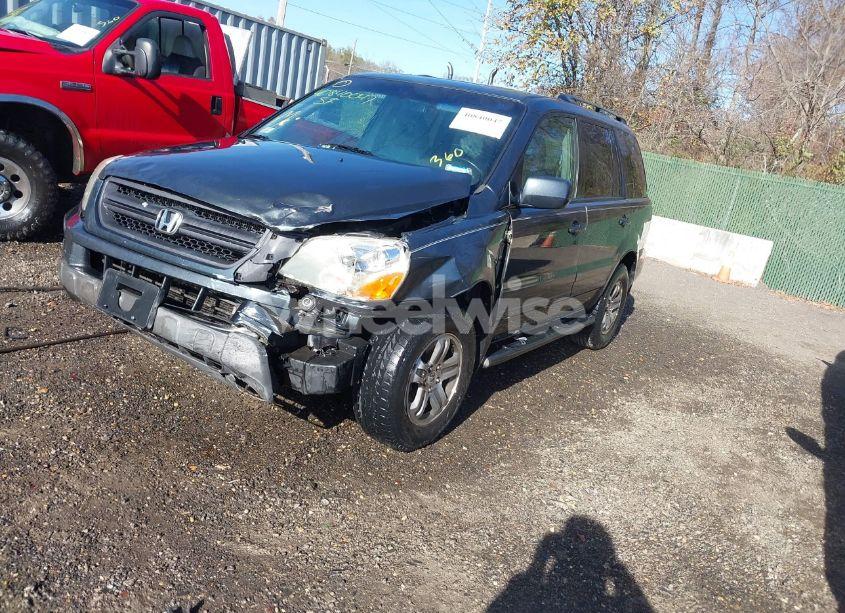 Photo 2 of 2005 Honda Pilot EX-L (VIN 5FNYF18505B039204)