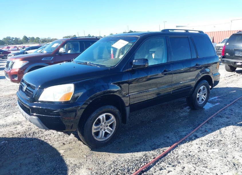 Photo 2 of 2005 Honda Pilot EX-L (VIN 5FNYF18505B066452)