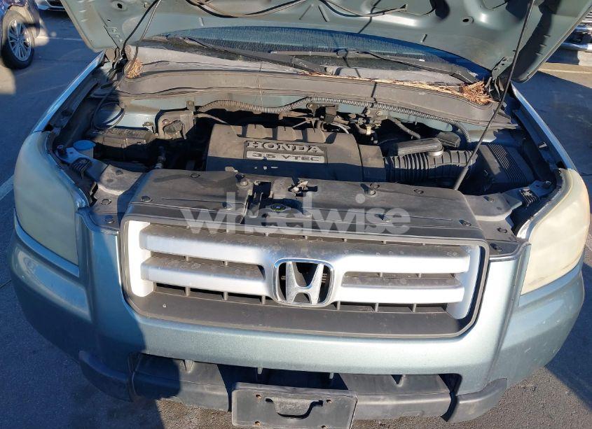 Photo 10 of 2006 Honda Pilot EX-L (VIN 5FNYF18506B002171)
