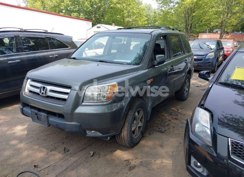 Photo 2 of 2007 Honda Pilot EX-L (VIN 5FNYF18507B003645)