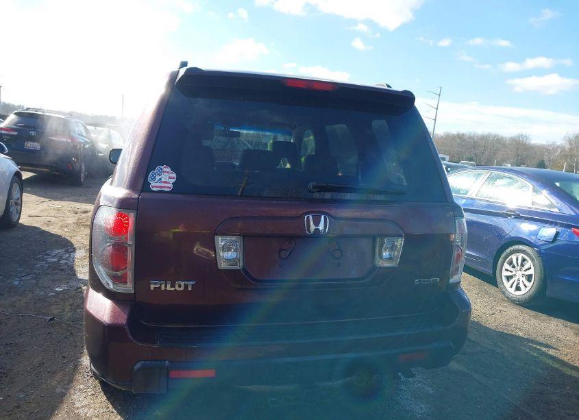 Photo 16 of 2008 Honda Pilot EX-L (VIN 5FNYF18508B018695)