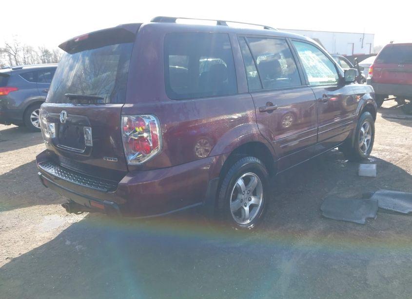 Photo 4 of 2008 Honda Pilot EX-L (VIN 5FNYF18508B018695)