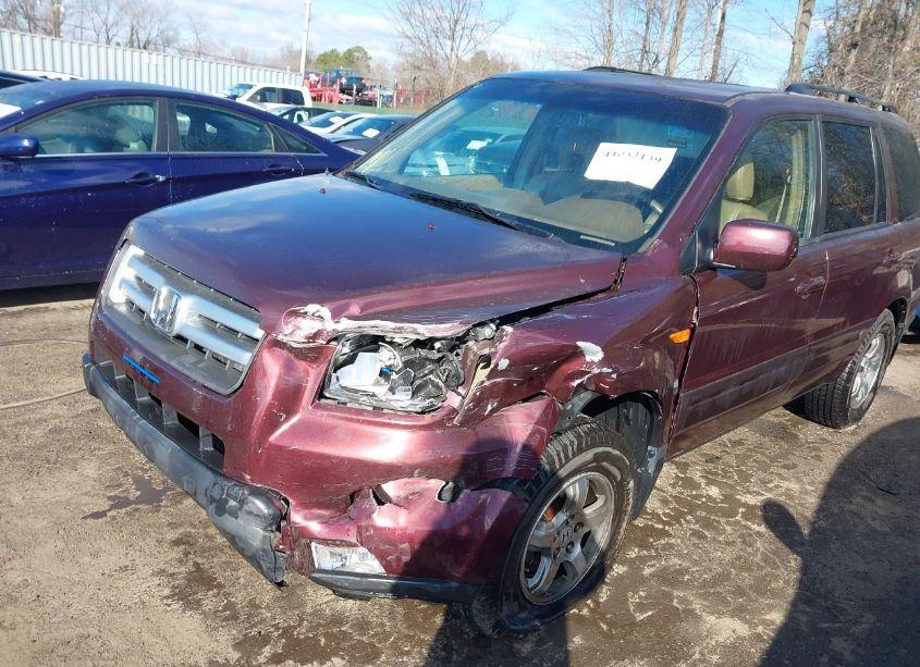 Photo 6 of 2008 Honda Pilot EX-L (VIN 5FNYF18508B018695)