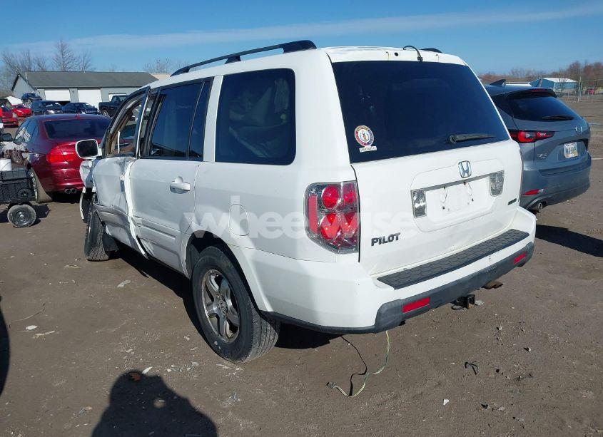 Photo 3 of 2008 Honda Pilot EX-L (VIN 5FNYF18508B047551)