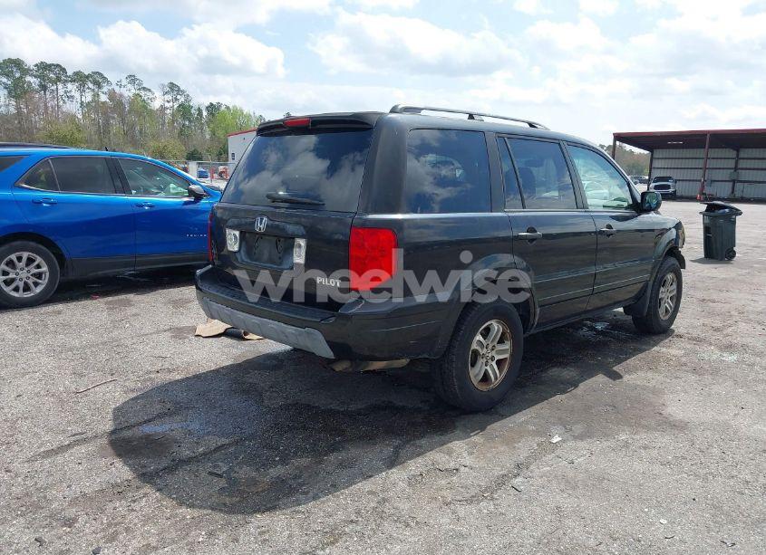 Photo 4 of 2004 Honda Pilot EX-L (VIN 5FNYF18514B001334)