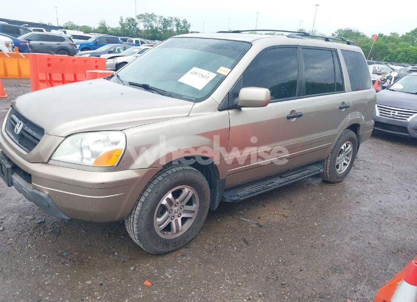 Photo 2 of 2005 Honda Pilot EX-L (VIN 5FNYF18515B019382)