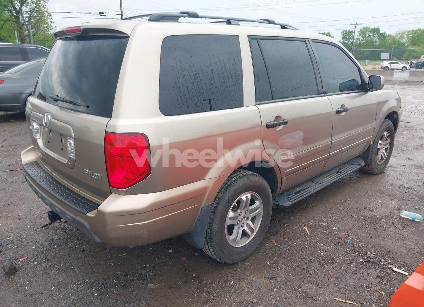 Photo 4 of 2005 Honda Pilot EX-L (VIN 5FNYF18515B019382)