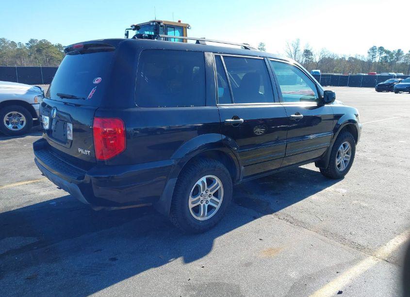 Photo 4 of 2005 Honda Pilot EX-L (VIN 5FNYF18515B064127)