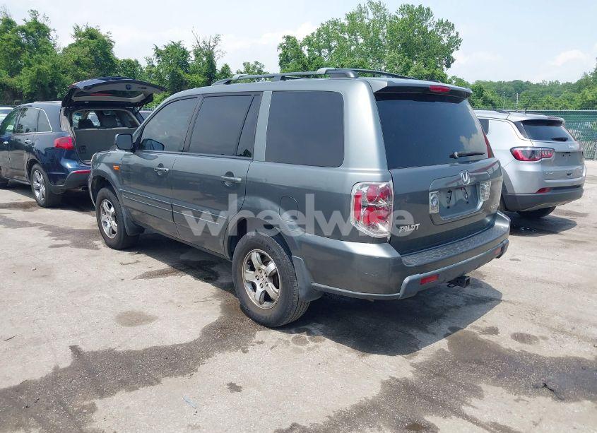 Photo 3 of 2007 Honda Pilot EX-L (VIN 5FNYF18517B001550)