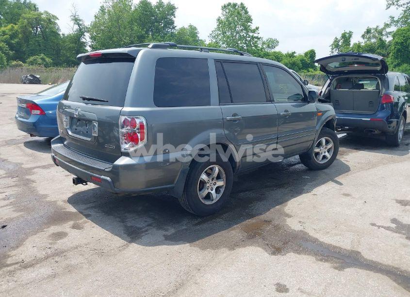 Photo 4 of 2007 Honda Pilot EX-L (VIN 5FNYF18517B001550)
