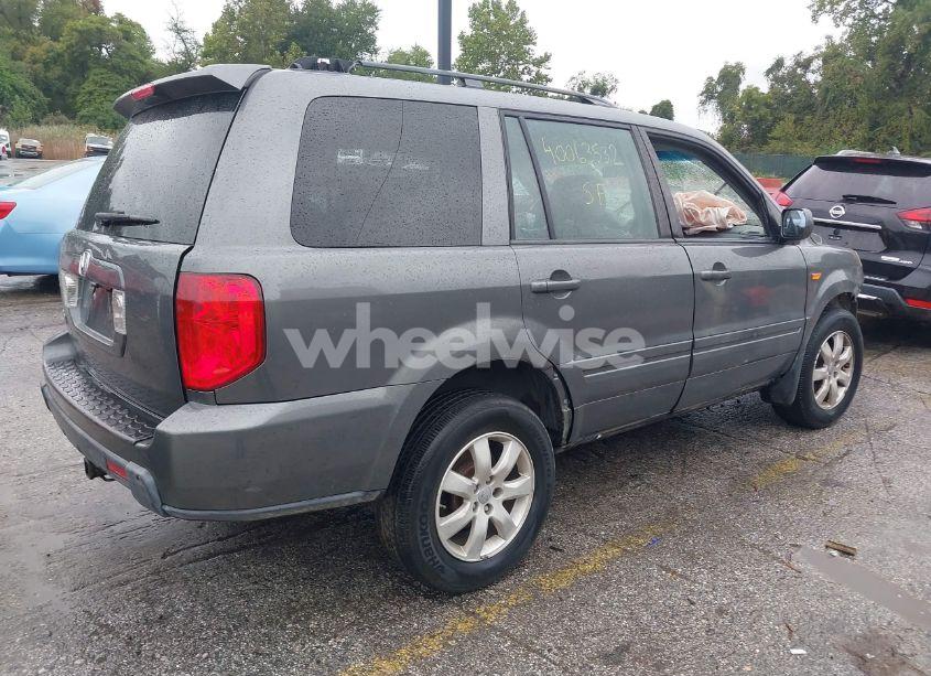 Photo 4 of 2007 Honda Pilot EX-L (VIN 5FNYF18517B005937)