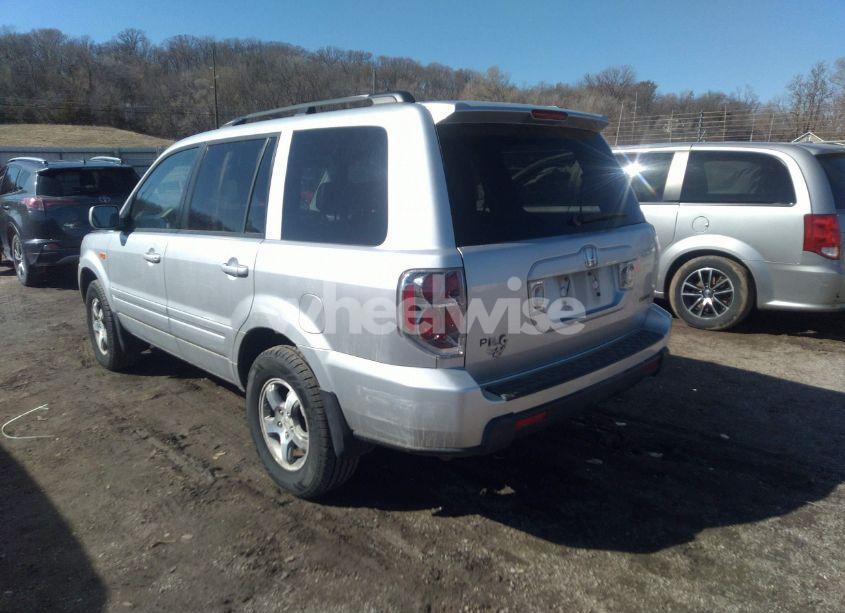 Photo 3 of 2007 Honda Pilot EX-L (VIN 5FNYF18517B006117)