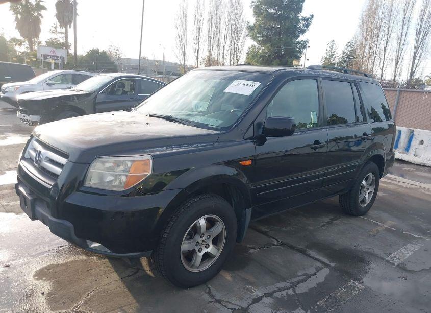 Photo 2 of 2008 Honda Pilot EX-L (VIN 5FNYF18518B002280)