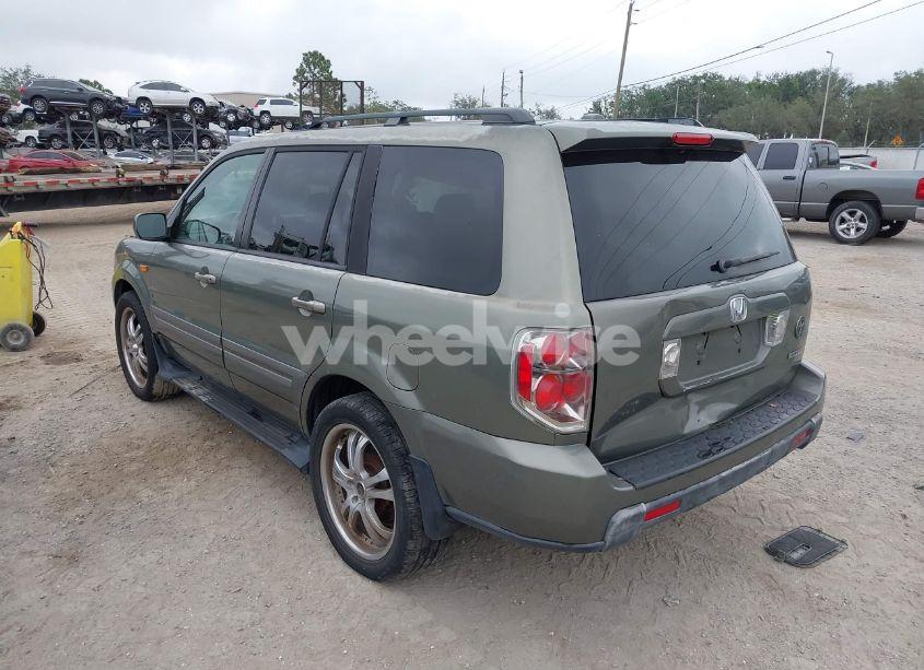 Photo 3 of 2008 Honda Pilot EX-L (VIN 5FNYF18518B013361)