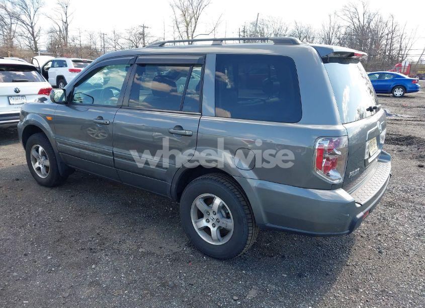 Photo 3 of 2008 Honda Pilot EX-L (VIN 5FNYF18518B023615)