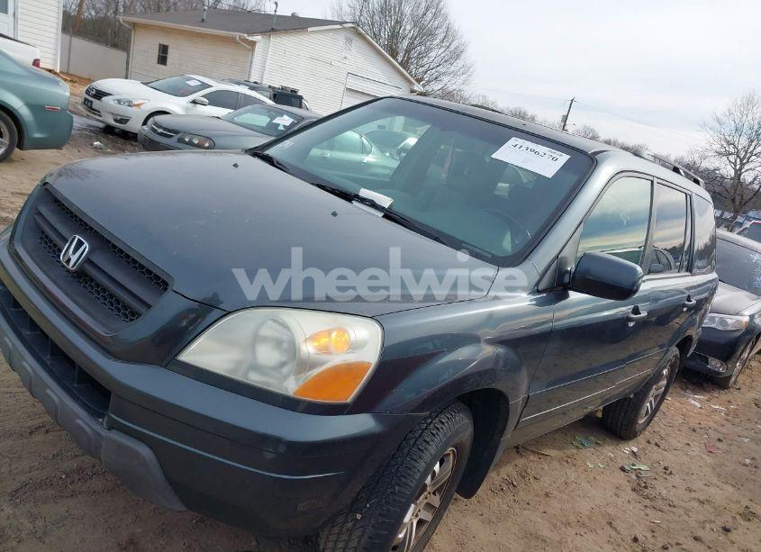 Photo 2 of 2005 Honda Pilot EX-L (VIN 5FNYF18525B004597)