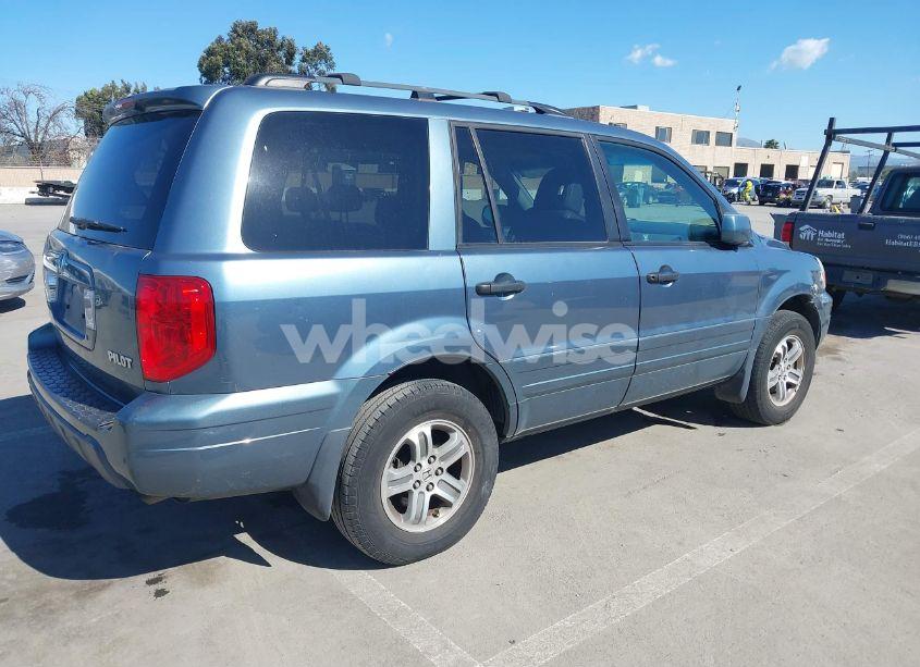 Photo 4 of 2005 Honda Pilot EX-L (VIN 5FNYF18525B036661)