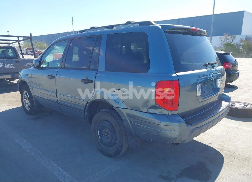 Photo 6 of 2005 Honda Pilot EX-L (VIN 5FNYF18525B036661)