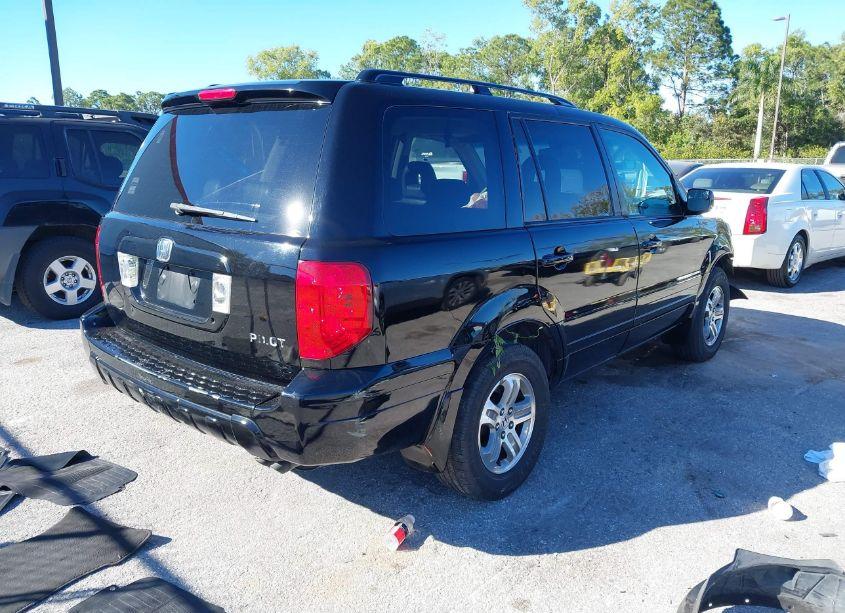 Photo 4 of 2005 Honda Pilot EX-L (VIN 5FNYF18525B051600)