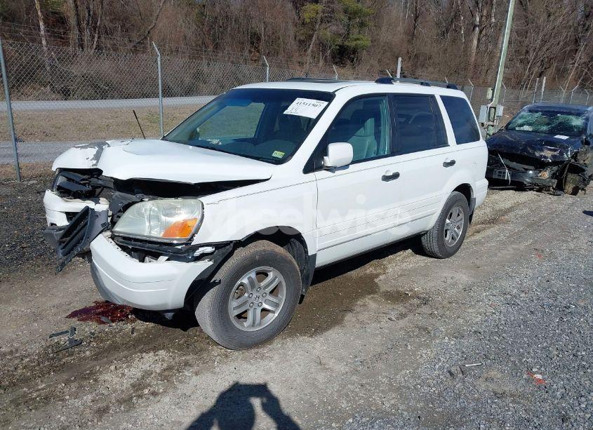 Photo 2 of 2005 Honda Pilot EX-L (VIN 5FNYF18525B064587)