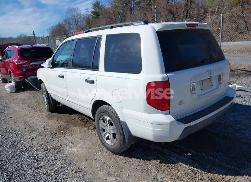 Photo 3 of 2005 Honda Pilot EX-L (VIN 5FNYF18525B064587)